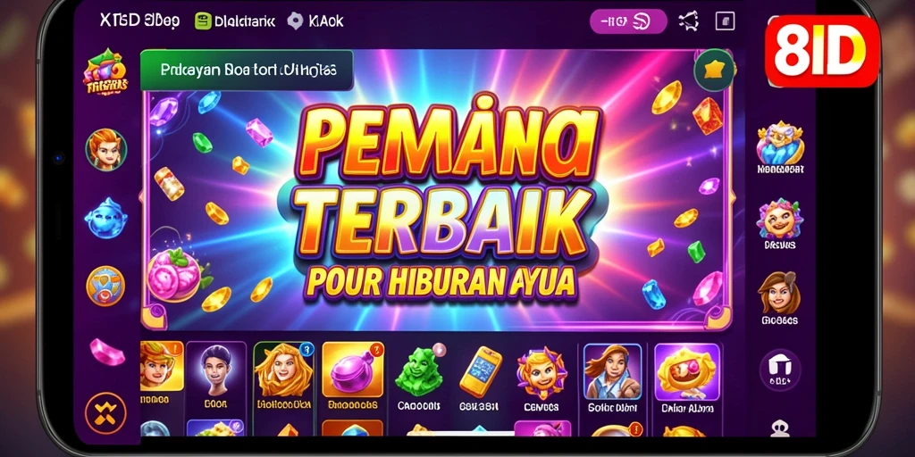 Tampilan screenshot gameplay Slot yang menarik dan menghibur di 8ID.