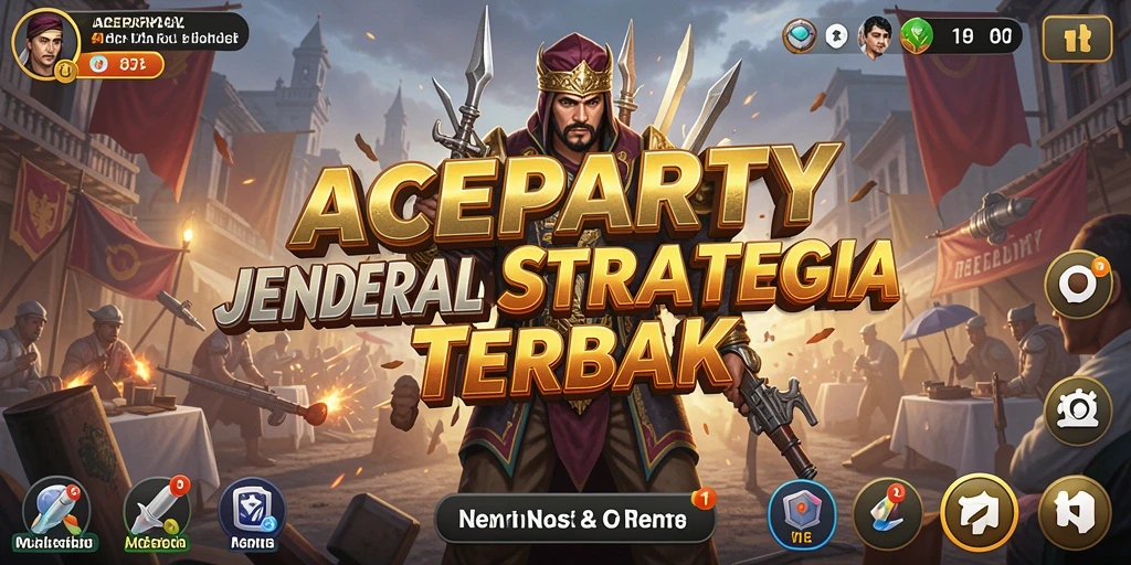 Tampilan gameplay <strong>ACEPARTY</strong> yang menarik dengan aksi strategi intens.
