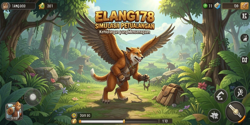 Tampilan menarik dari gameplay ELANG178 yang menawan.
