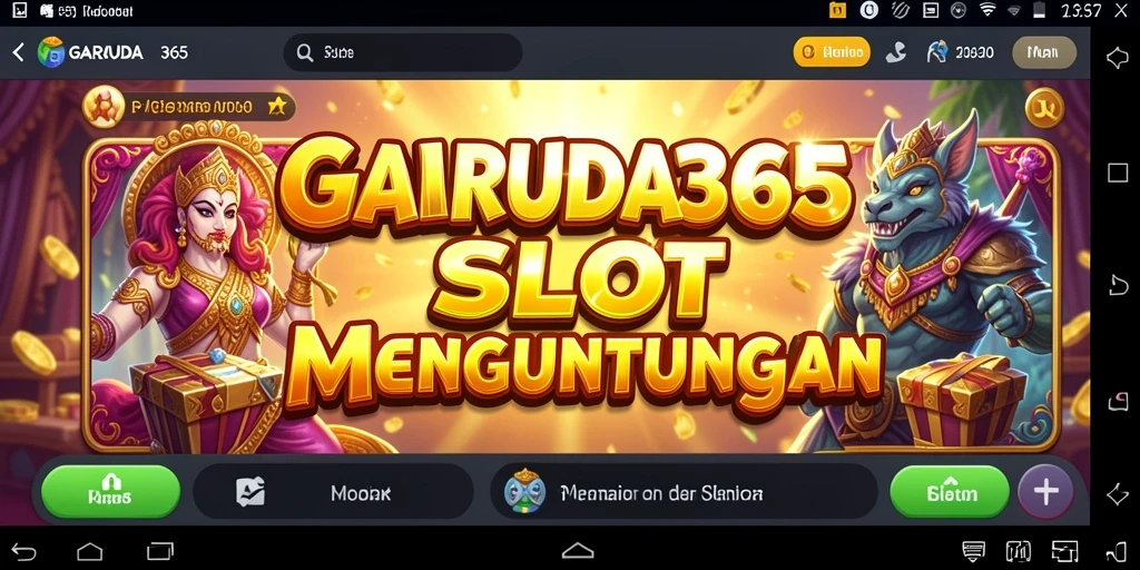 Tampilan gameplay Slot yang seru dan penuh warna.
