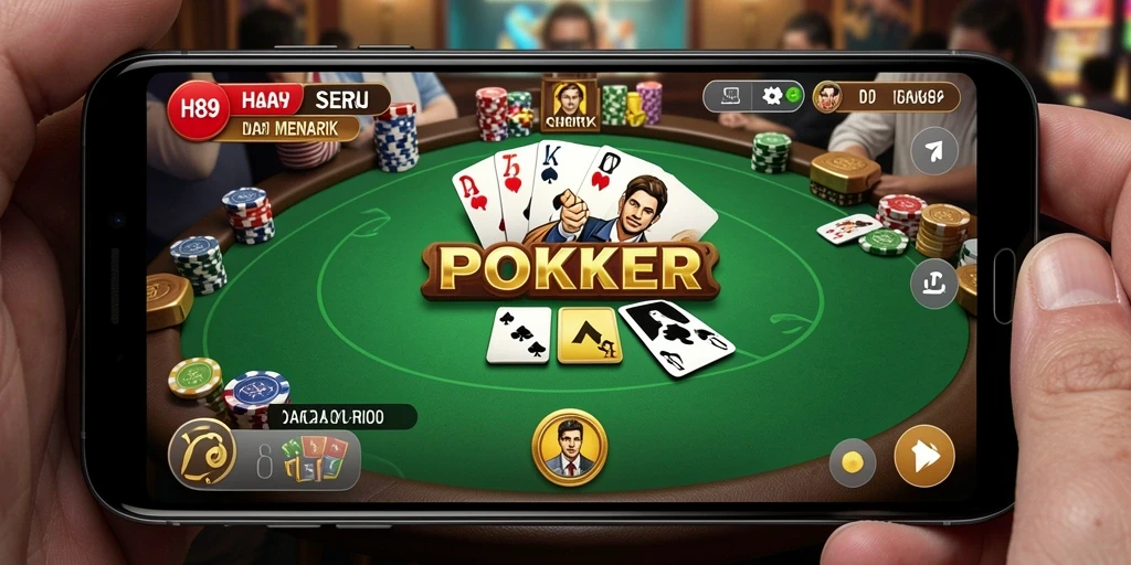 Tampilan gameplay H89 yang seru saat bermain Poker