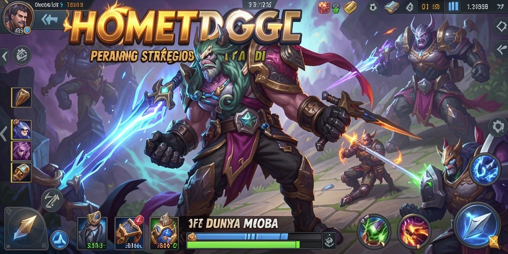 Tangkapan layar gameplay HOMETOGEL yang penuh aksi dan strategi.