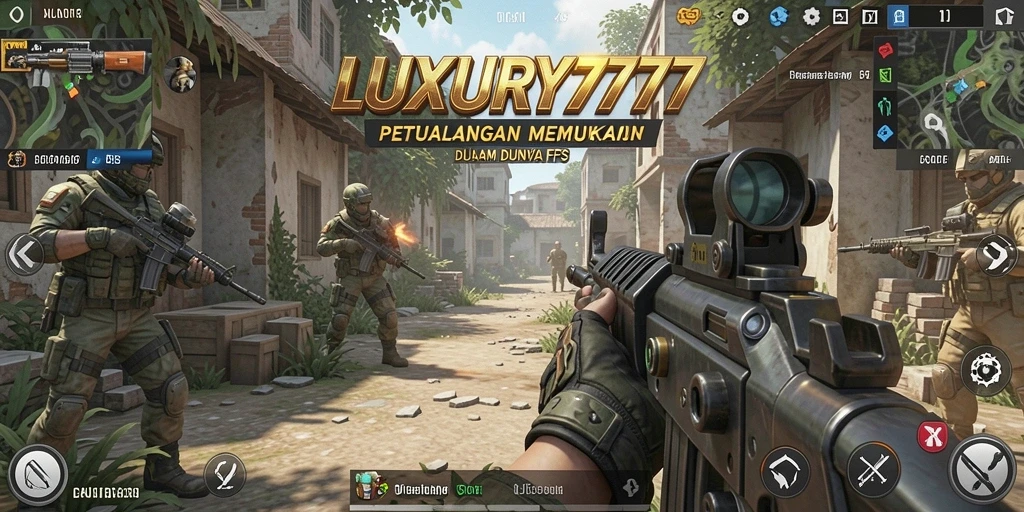 Tangkapan layar menunjukkan aksi mendebarkan dalam gameplay FPS.