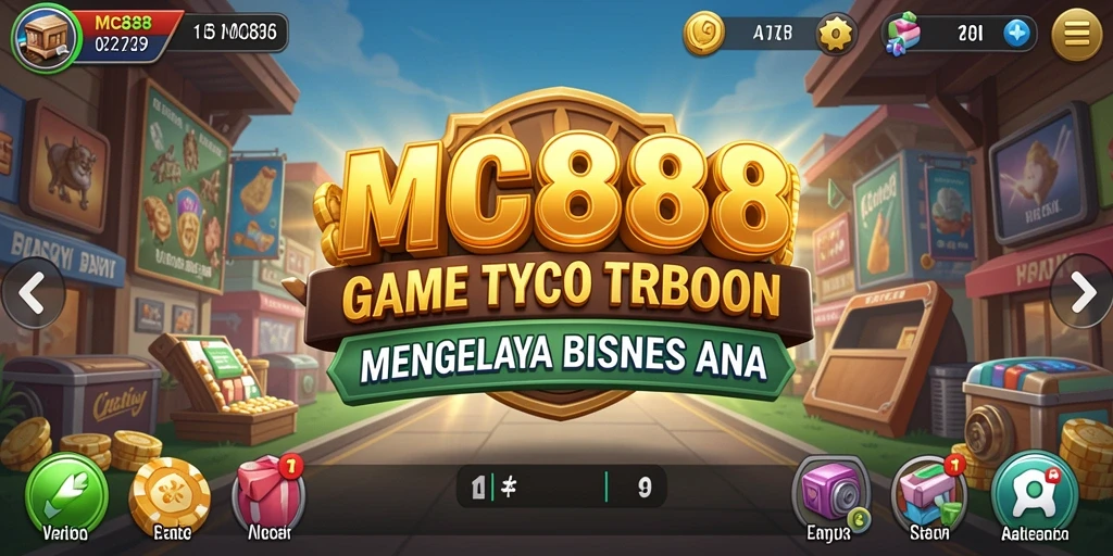 Tampilan gameplay menarik di MC888 dengan berbagai pilihan bisnis.