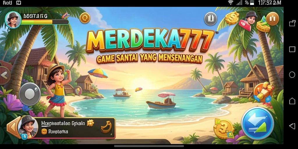 Tampilan gameplay MERDEKA777 yang menarik dan interaktif.