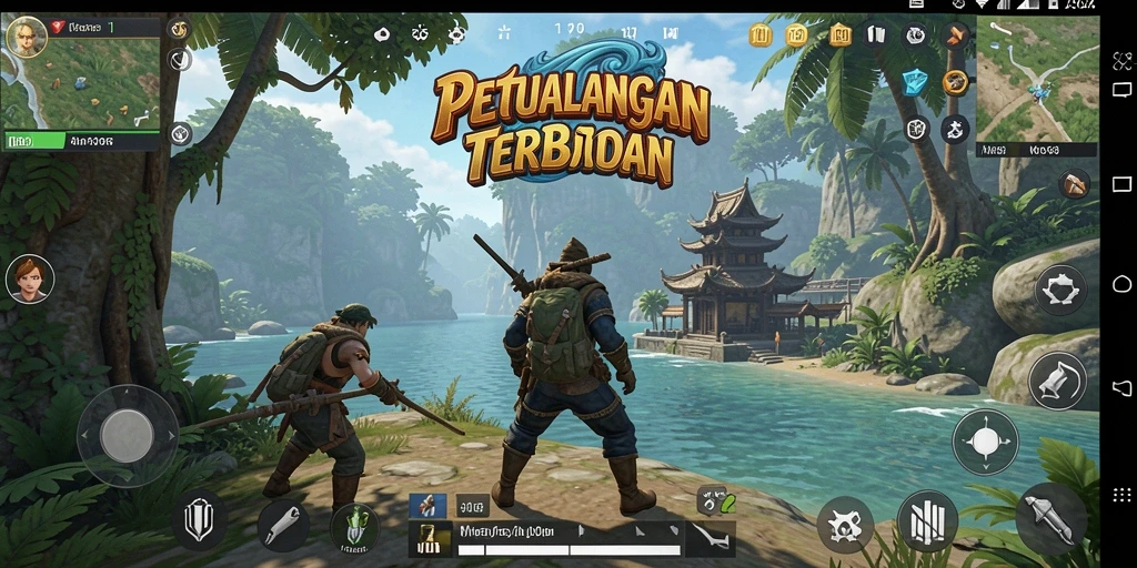 Screenshot gameplay MPO666 menunjukkan petualangan Open World yang mendebarkan.