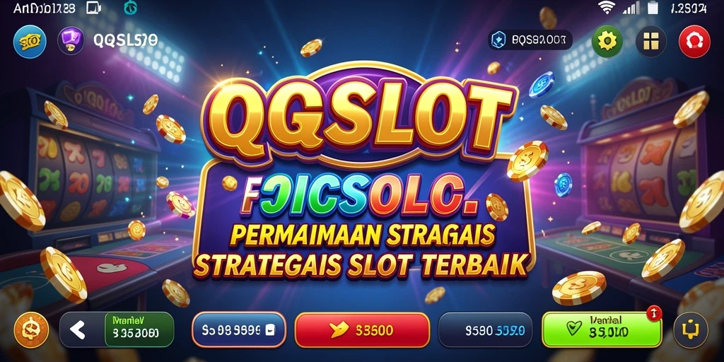 Tampilan gameplay menarik dari QQSLOT dengan slot strategis.