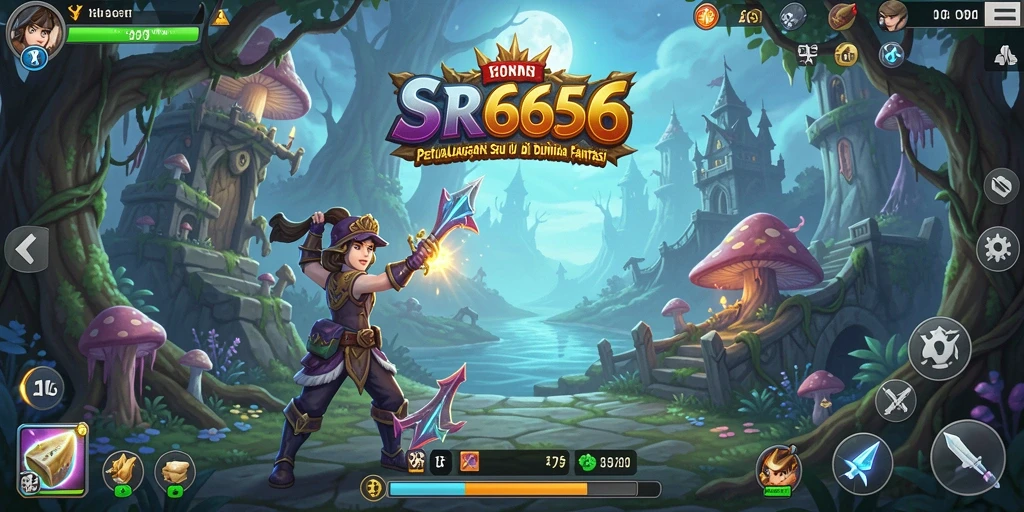 Tampilan gameplay <strong>SR6666</strong> yang penuh aksi dan petualangan.