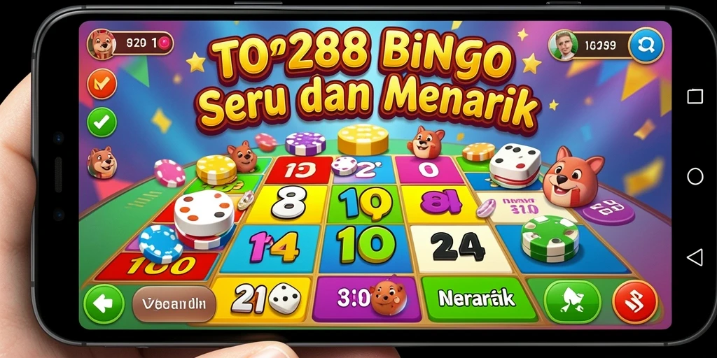 Tampilan gameplay seru dalam TO288 dengan suasana Bingo yang menegangkan.
